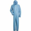 Vf Imagewear Chemical Splash Disposable Flame Resistant Coverall KDE4, Sky Blue, Size 3XL Regular KDE4SBRG3XL